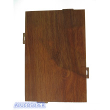 Wooden Coating Surface Solid Aluminum Sheet